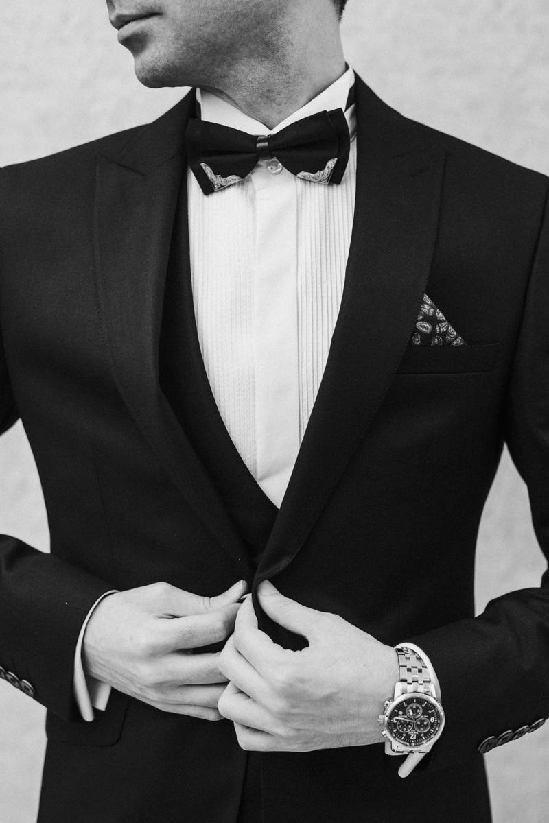 Well dressed man tuxedo Pittsburgh dry cleaning